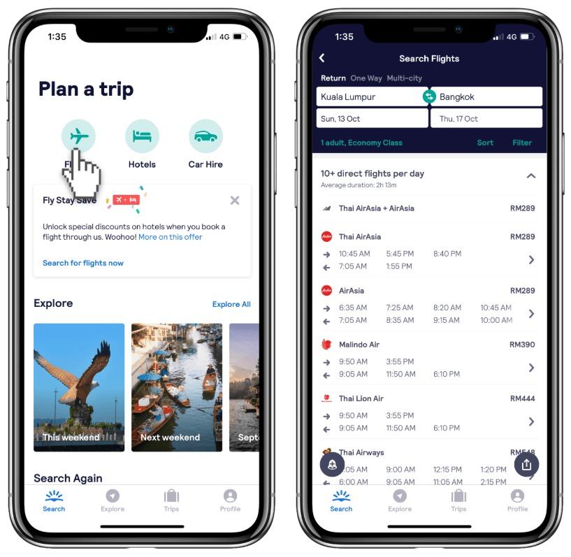 Skyscanner App - Best iPhone Apps for Travelers