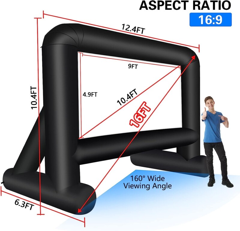 14ft Inflatable Screen Projector