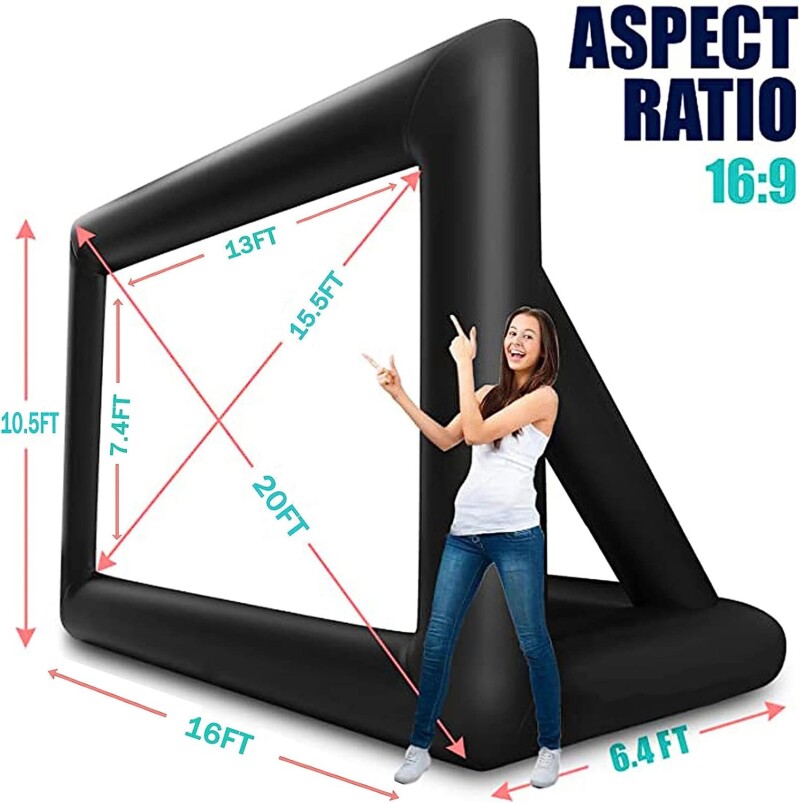 20ft Inflatable Screen Projector