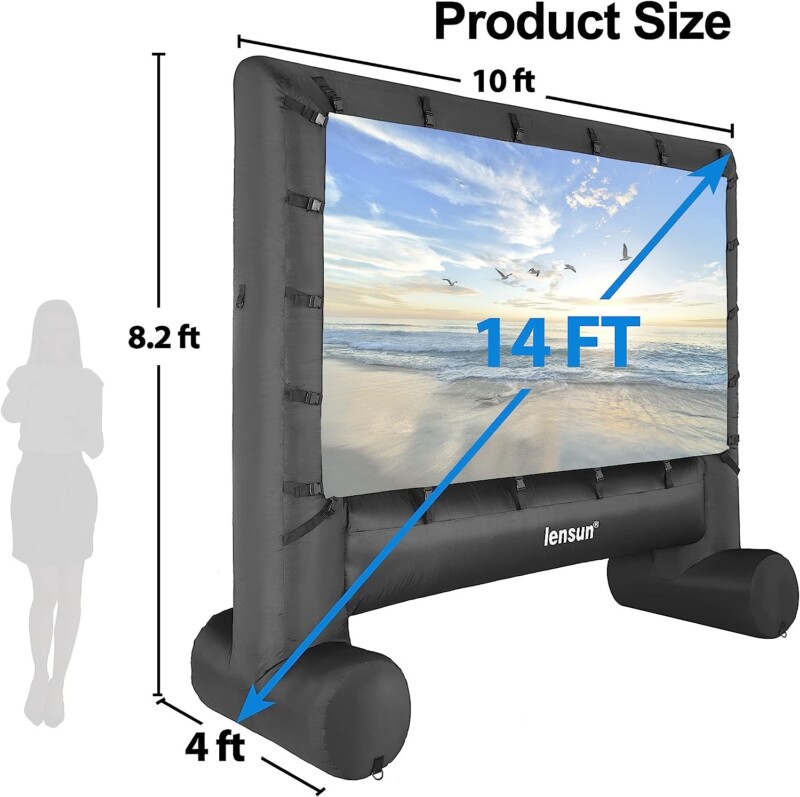 14ft Inflatable Screen Projector