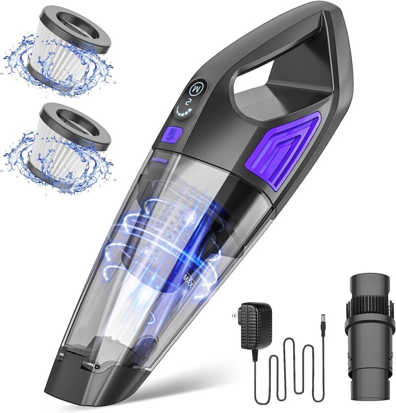 ATONEP Handheld Vacuum Cordless - Cordless Vacuum Cleaners for Cars