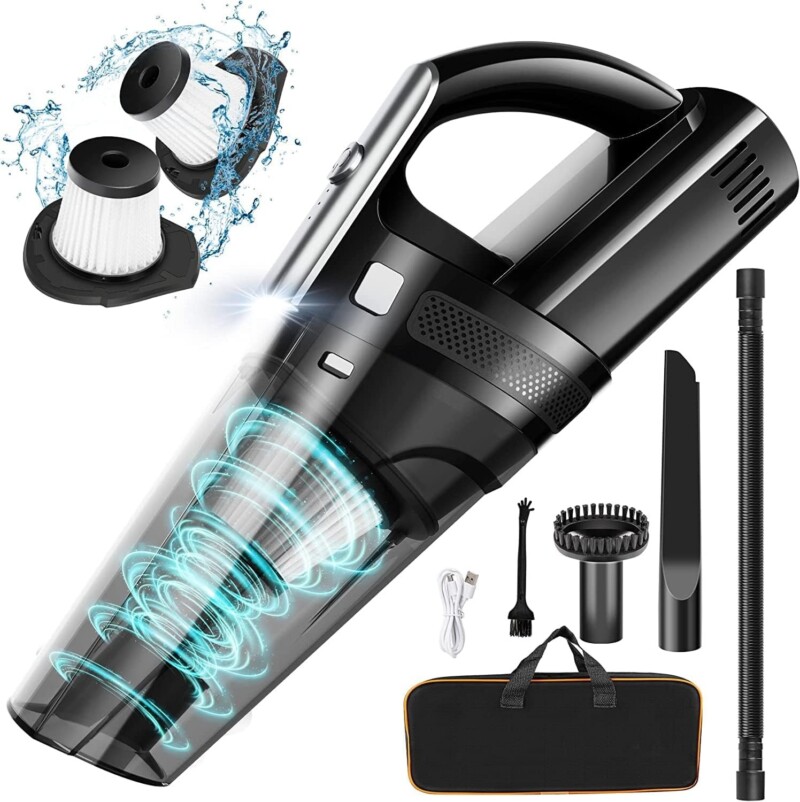 SAKOLD Handheld Vacuum - Cordless Vacuum Cleaners for Cars