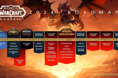 World of Warcraft 2024 roadmap