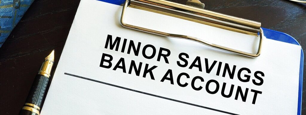 How to open a minor bank account online