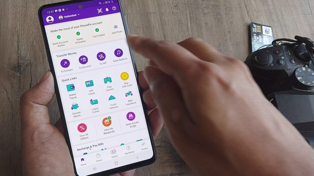 How to open a account in phonepe