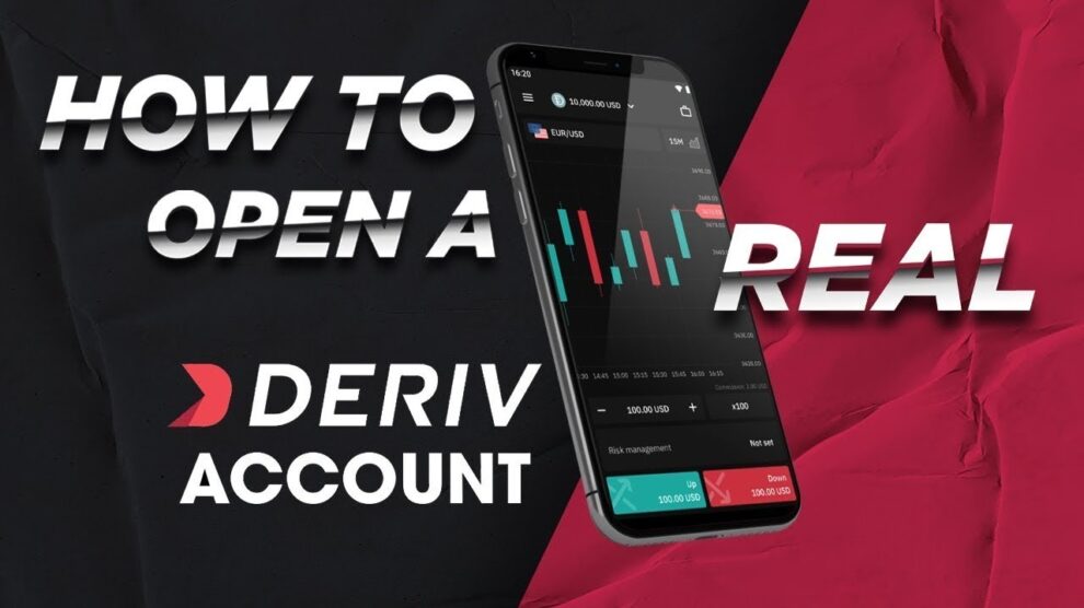 Deriv account