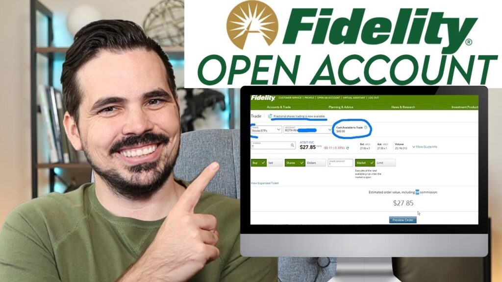 How to open a Fidelity account