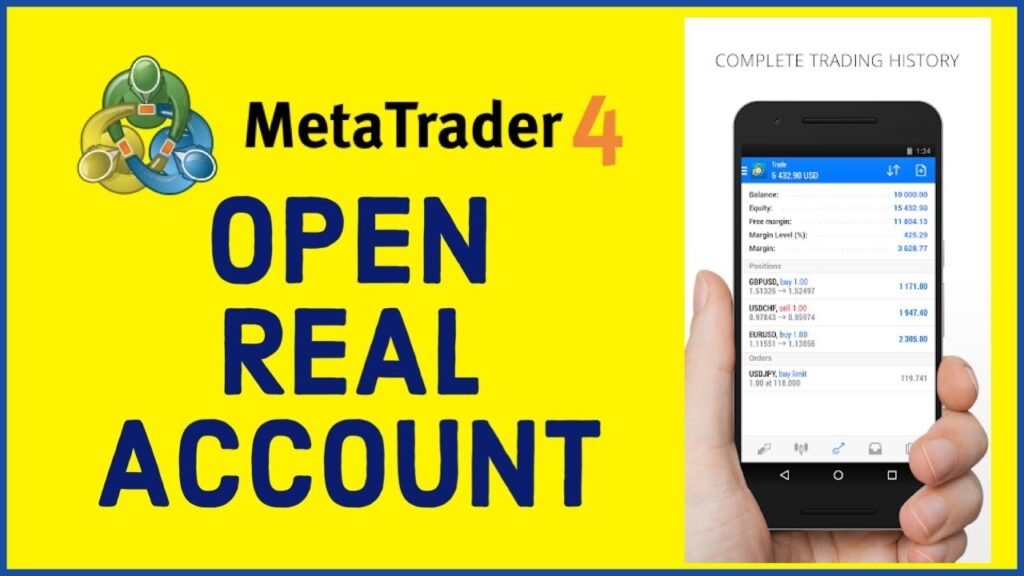 How to open a live account on metatrader 4