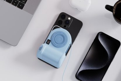 Belkin’s PowerGrip adds a magnetic battery and shutter button to your iPhone