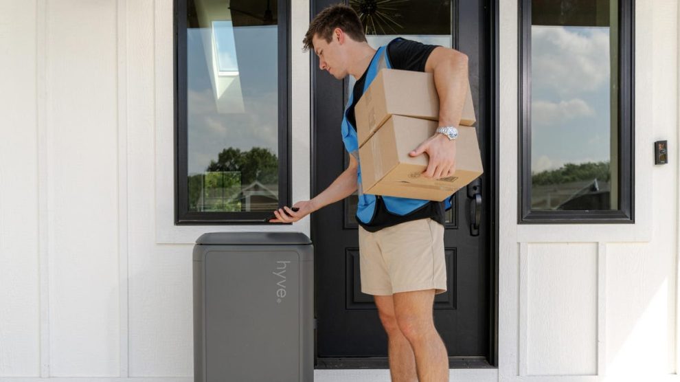 At CES 2025, the Hyve Is a New Kind of Outdoor Locker to Fight Porch Pirates