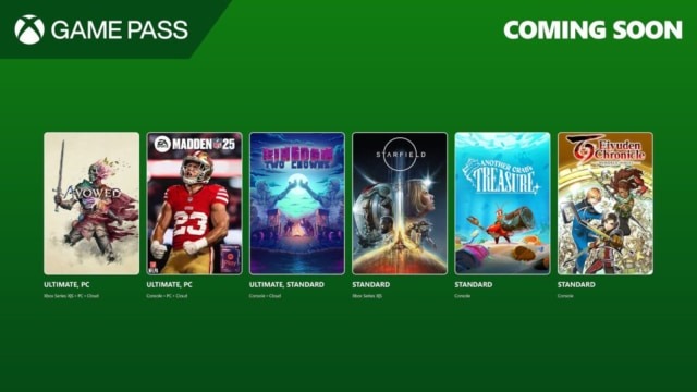 Xbox Game Pass February 2025 Wave 1 - Avowed, Starfield, and more join the lineup