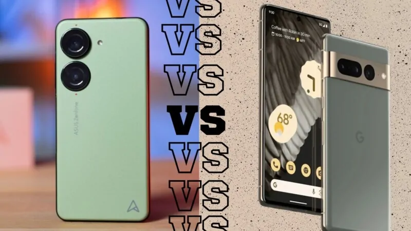 Asus Zenfone 10 vs Google Pixel 7