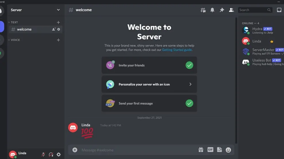 Discord server